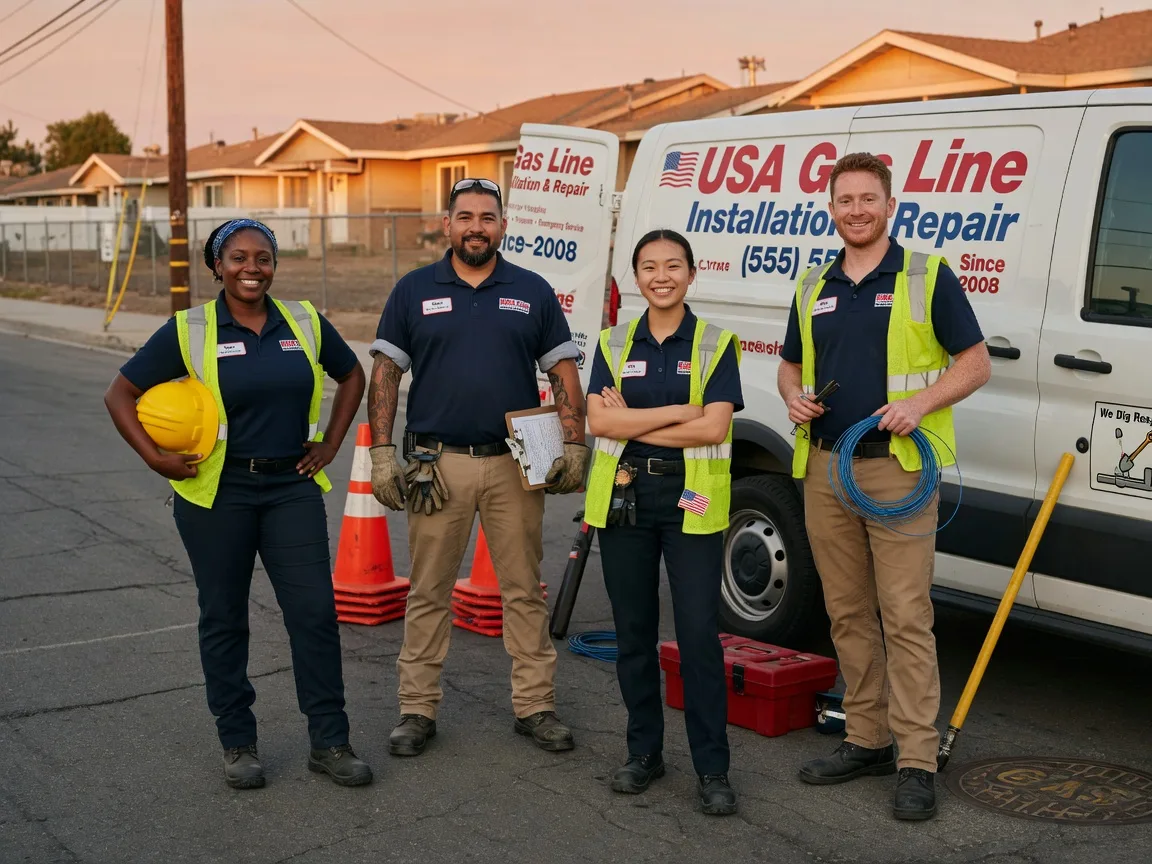 Gas Line Installation company in Rushmore, MN